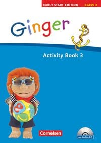 Produktbild: Ginger - Lehr- und Lernmaterial f&uuml;r den fr&uuml;h beginnenden Englischunterricht - Early Start Edition - Ausgabe 2008 - Band 3: 3. Schuljahr
