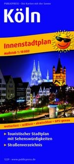 Produktbild: K&ouml;ln. Innenstadtplan 1:18 000