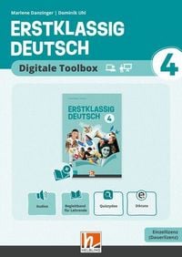 Produktbild: Erstklassig Deutsch 4 (Lehrplan 2023) | Digitale Toolbox EL
