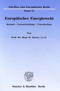 Produktbild: Europ&auml;isches Energierecht.