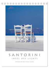 Produktbild: SANTORINI - INSEL DES LICHTS (Tischkalender 2027 DIN A5 hoch), CALVENDO Monatskalender