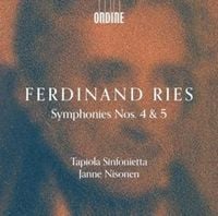 Produktbild: Ries: Sinfonien Nr. 4 & 5