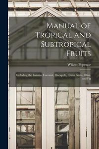 Produktbild: Manual of Tropical and Subtropical Fruits: Excluding the Banana, Coconut, Pineapple, Citrus Fruits, Olive, and Fig