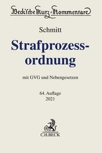 Produktbild: Strafprozessordnung