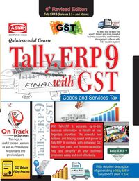 Produktbild: Tally.Erp9 For G.S.T. Quintessential Course 6th Ed. Ver. 6.5)