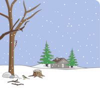 Ein-Bild-Wimmelbuch Winter ab 1 Jahr