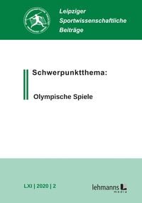 Produktbild: Leipziger Sportwissenschaftliche Beiträge