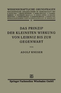 Produktbild: Das Prinzip der Kleinsten Wirkung von Leibniz bis zur Gegenwart