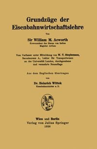 Produktbild: Grundz&uuml;ge der Eisenbahnwirtschaftslehre