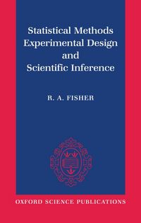 Produktbild: Statistical Methods, Experimental Design, and Scientific Inference