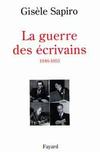 Produktbild: La guerre des &eacute;crivains 1940-1953