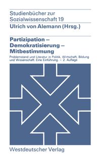 Produktbild: Partizipation &mdash; Demokratisierung &mdash; Mitbestimmung