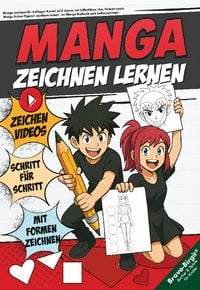 Produktbild: Manga zeichnen f&uuml;r Anf&auml;nger Kinder ab 8 Jahren mit Hilfsvideos