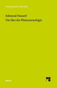 Produktbild: Die Idee der Ph&auml;nomenologie