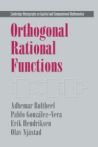 Produktbild: Orthogonal Rational Functions