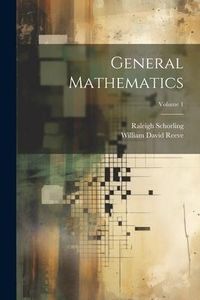 Produktbild: General Mathematics; Volume 1