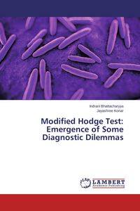 Produktbild: Modified Hodge Test: Emergence of Some Diagnostic Dilemmas