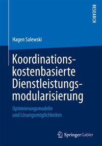 Produktbild: Koordinationskostenbasierte Dienstleistungsmodularisierung
