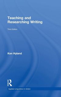 Produktbild: Hyland, K: Teaching and Researching Writing