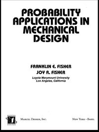 Produktbild: Probability Applications in Mechanical Design