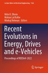 Produktbild: Recent Evolutions in Energy, Drives and e-Vehicles