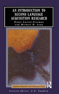 Produktbild: An Introduction to Second Language Acquisition Research