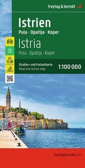 Produktbild: Freytag & berndt Stra&szlig;enkarte Istrien 1:100.000