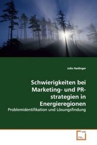 Produktbild: Haslinger, J: Schwierigkeiten bei Marketing- und PR-strategi