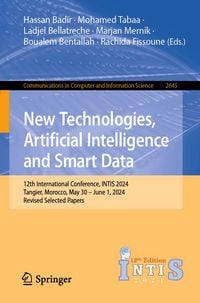 Produktbild: New Technologies, Artificial Intelligence and Smart Data