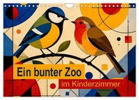 Produktbild: Ein bunter Zoo im Kinderzimmer (Wandkalender 2027 DIN A4 quer), CALVENDO Monatskalender