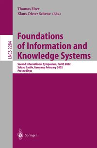 Produktbild: Foundations of Information and Knowledge Systems