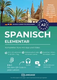 Produktbild: Academy, c: Spanisch A2 lernen elementar: Kompletter Kurs mi