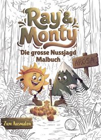 Produktbild: Ray & Monty: Die grosse Nussjagd - Malbuch