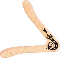 Produktbild: Boomerang Sirius aus Holz 25cm