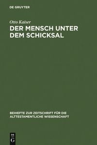 Produktbild: Der Mensch unter dem Schicksal