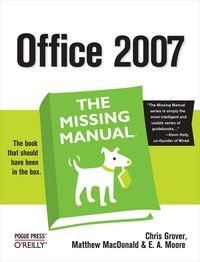 Produktbild: Office 2007: The Missing Manual