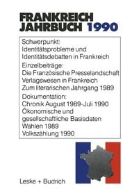 Produktbild: Frankreich-Jahrbuch 1990