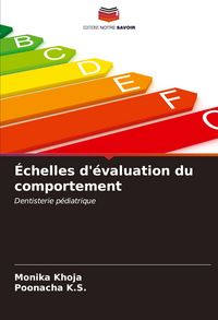 Produktbild: &Eacute;chelles d'&eacute;valuation du comportement