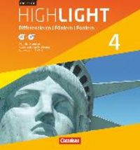 Produktbild: English G Highlight, Hauptschule, Band 4: 8. Schuljahr, Differenzieren, F&ouml;rdern, Fordern, Kopiervorlagen mit L&ouml;sungen im Ordner, Mit CD-Extra und CD-ROM