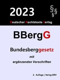Produktbild: Bundesberggesetz