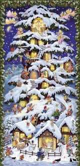 Produktbild: Adventskalender "Waldhaus"