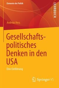 Produktbild: Gesellschaftspolitisches Denken in den USA