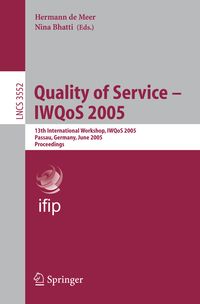 Produktbild: Quality of Service &ndash; IWQoS 2005