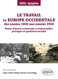Produktbild: Le travail en Europe occidentale des ann&eacute;es 1830 aux ann&eacute;es 1930 - Mains-d'oeuvre artisanales et industrielles, pratiques et questions sociales