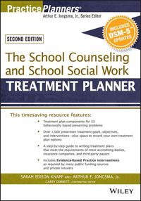 Produktbild: The School Counseling and School Social Work Treatment Planner, with Dsm-5 Updates, 2nd Edition