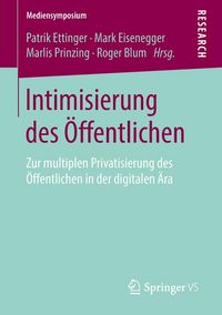 Produktbild: Intimisierung des &Ouml;ffentlichen