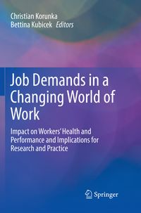 Produktbild: Job Demands in a Changing World of Work