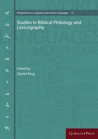 Produktbild: Studies in Biblical Philology and Lexicography
