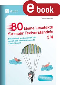 Produktbild: 80 kleine Lesetexte f&uuml;r mehr Textverst&auml;ndnis 3/4