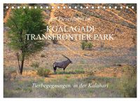 Produktbild: Auf Pirschfahrt im Kgalagadi Transfrontier Park (Tischkalender 2027 DIN A5 quer), CALVENDO Monatskalender